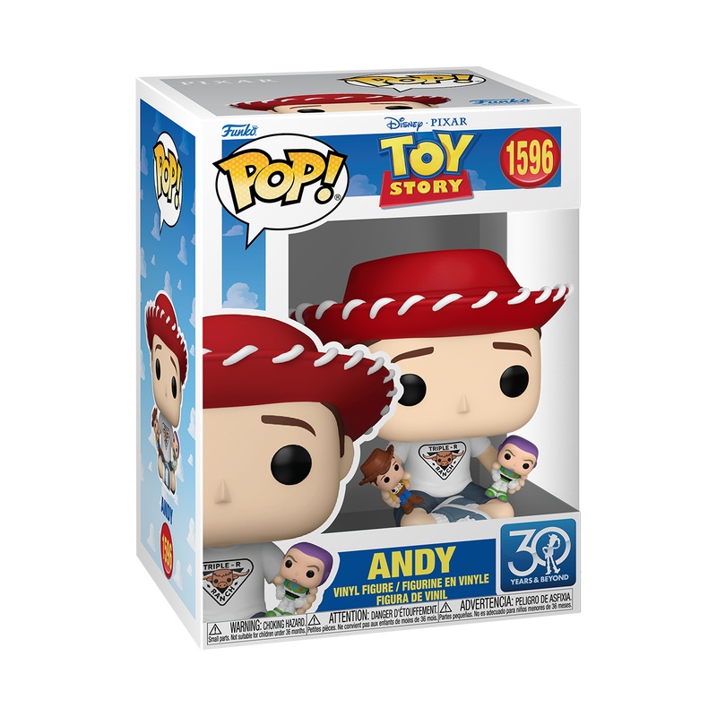 Funko Pop! Disney: Toy Story 30th Anniversary – Andy #1596