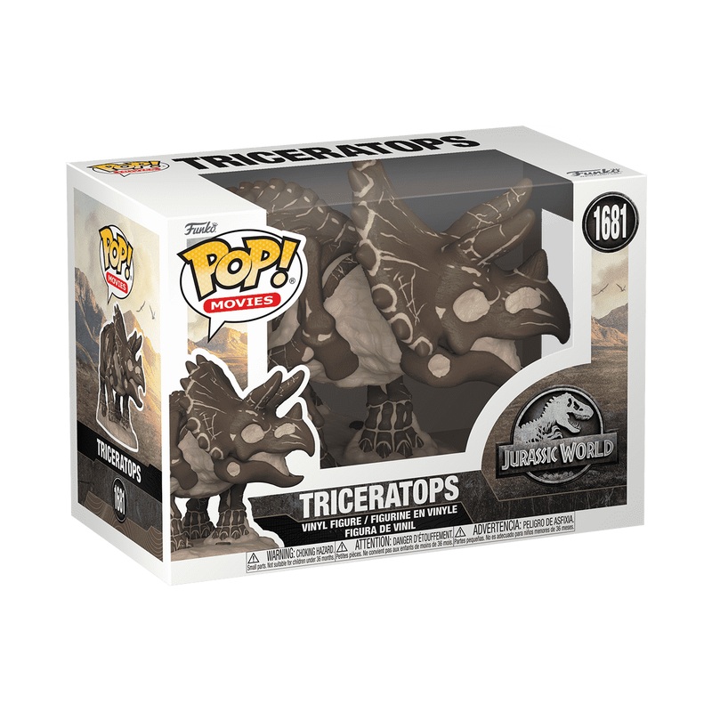 Funko Pop! Movies: Jurassic World – Triceratops #1681