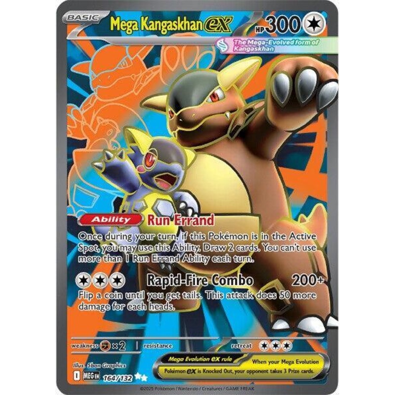 M Kangaskhan ex (Ultra) – 164/132 – Mega Evolution