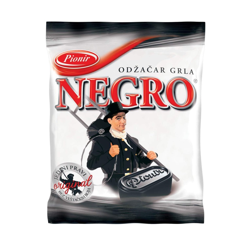 Negro Hard Filled Candy 100g