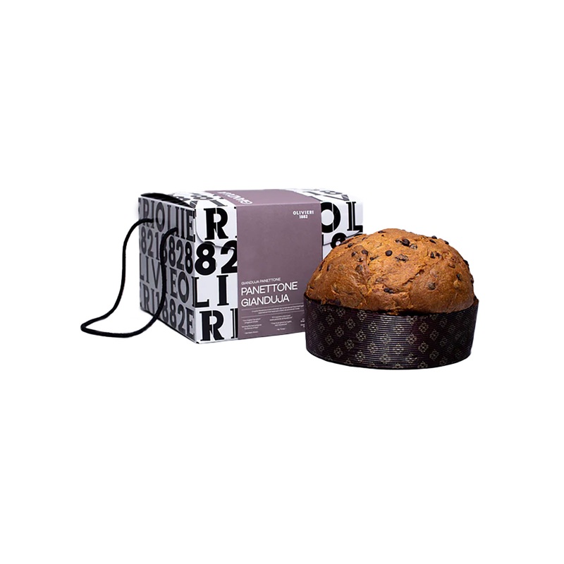 OLIVIERI GIANDUJA CHOCOLATE PANETTONE 750 GR