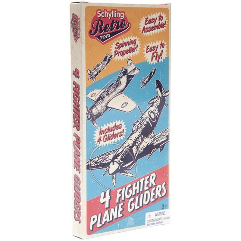 Schylling  4 Fighter Plane Gliders