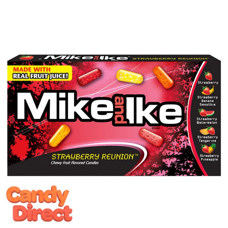 Strawberry Reunion Mike & Ike Theater Box – 12ct