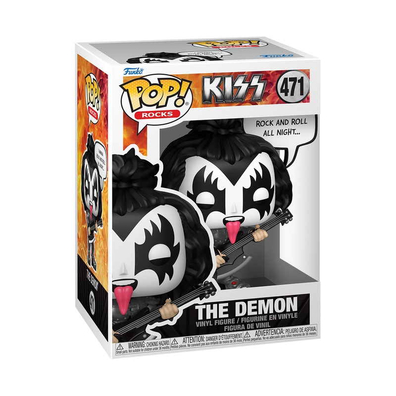 Funko Pop! Rocks: Kiss – The Demon #471