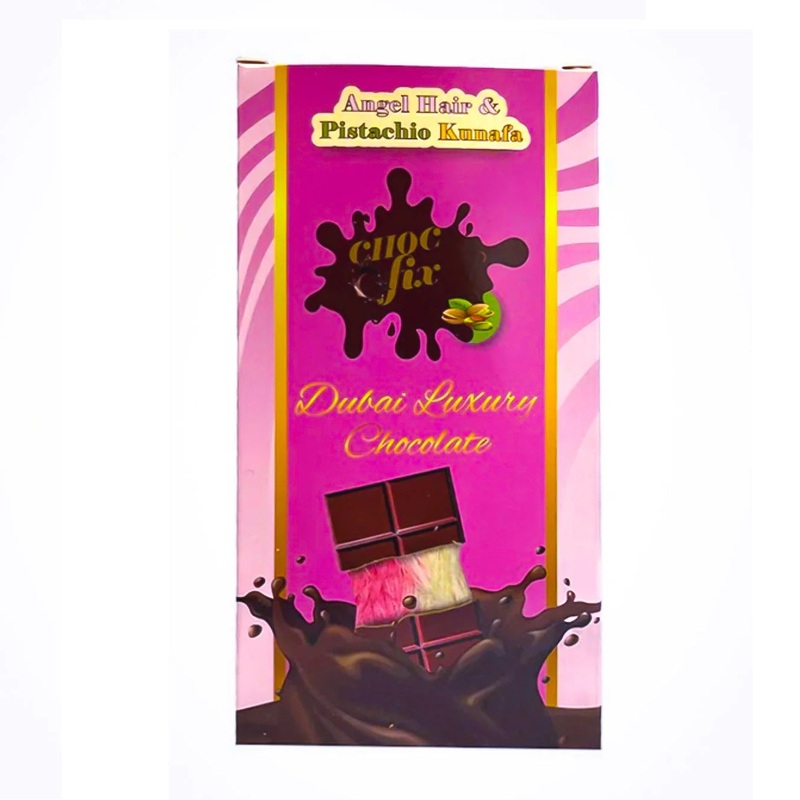 Choc Fix Angel Hair Dubai Luxury Chocolate 100g