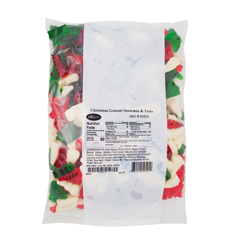 Albanese Gummi Christmas Trees and Snowmen – 2.27kg