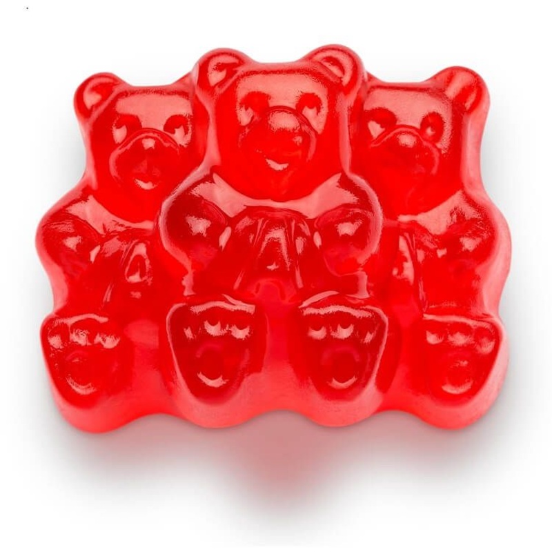 Albanese Wild Cherry Gummi Bears ~ 5lb Bag
