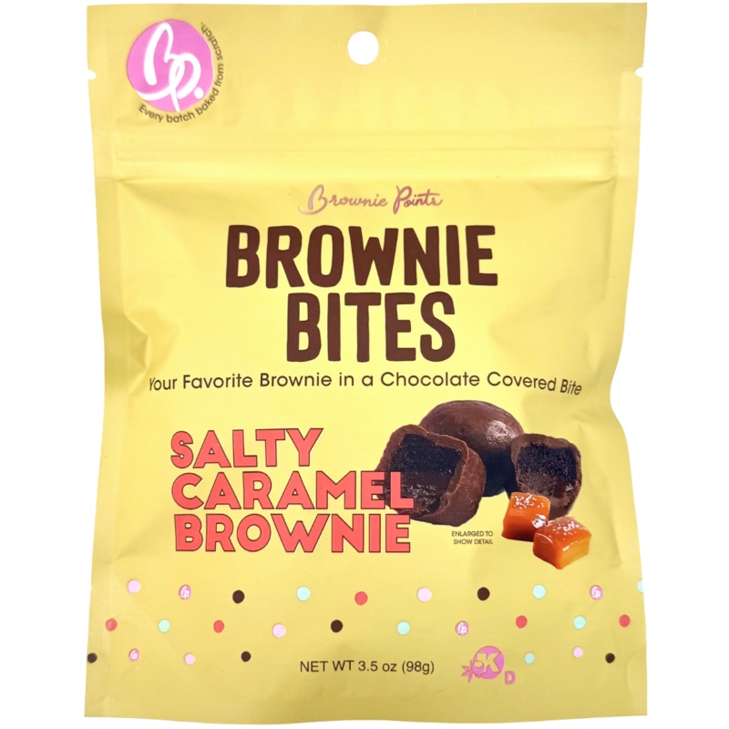 Brownie Points Salty Caramel Brownie Bites 3.5oz