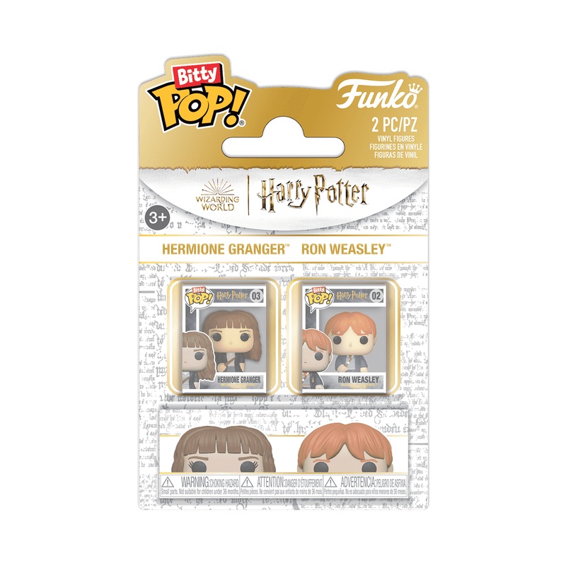 Funko Bitty POP! 2 Pack: Harry Potter – Ron & Hermione