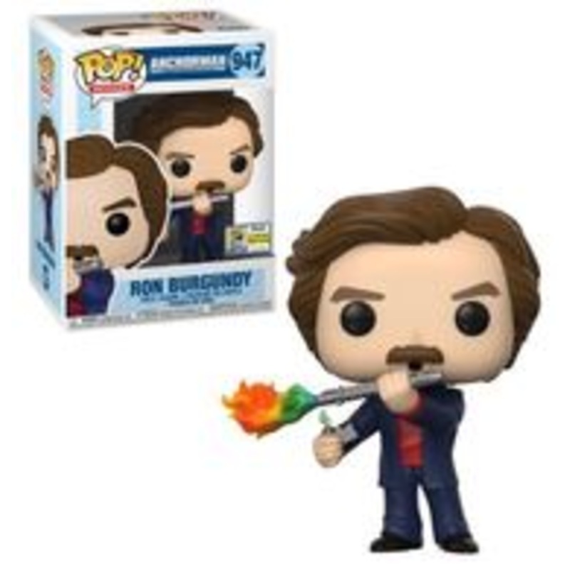 Funko Pop Movies: Anchorman – Ron Burgundy (Jazz Flute) (SDCC Limited Edition) #947 (Copy)