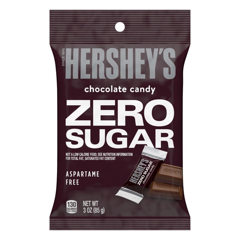 ZERO SUGAR HERHSEY’S CHOCOLATE 3 OZ