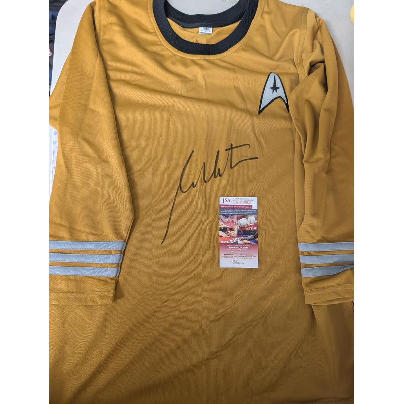 (AUTOGRAPHED by William Shatner) (JSA Cert. #WPP700925) Star Trek Uniform