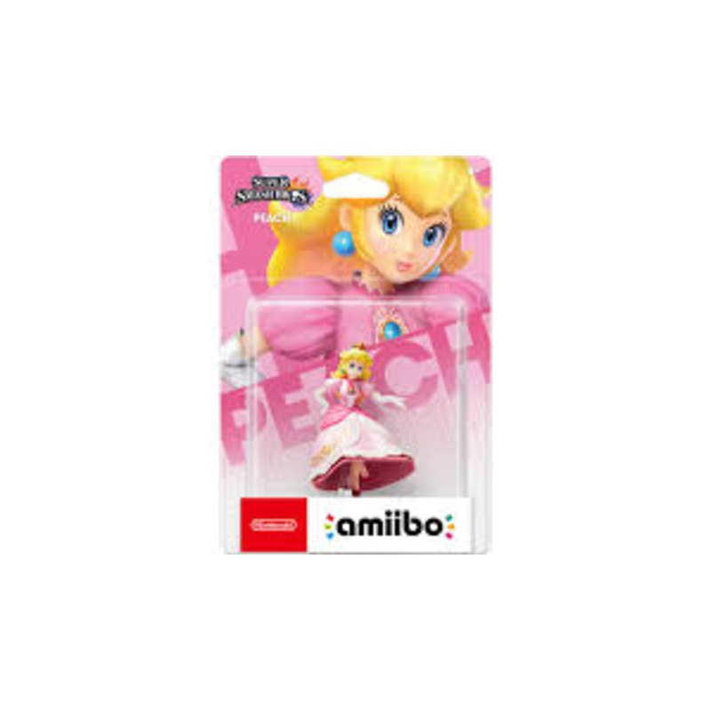 (PRE-OWNED) Princess Peach Super Smash Bros Amiibo