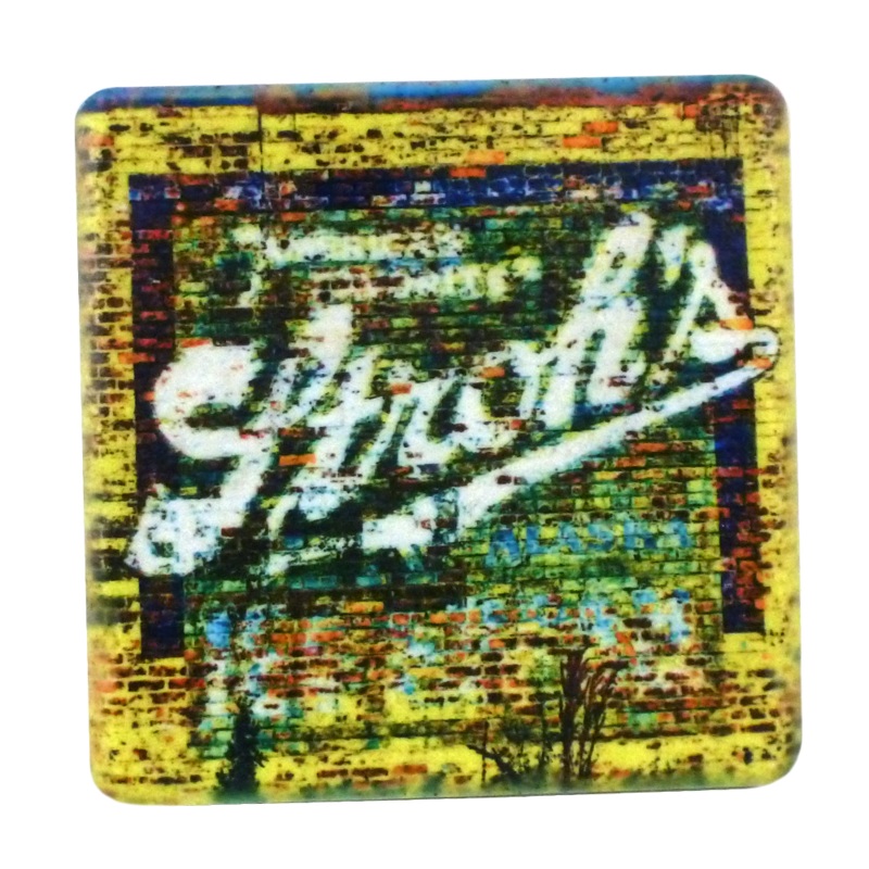 Stroh’s Mural Coaster