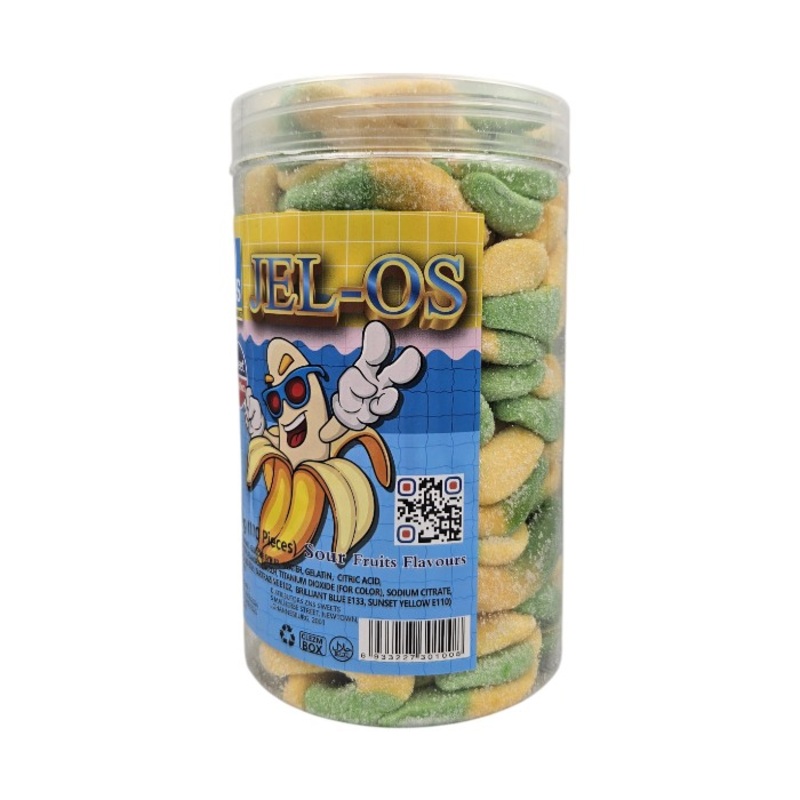 Zns 850g Jel-os Banana Tub 1x850g)