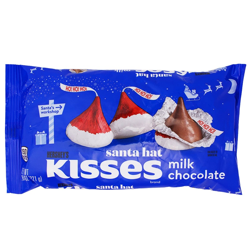 Hershey’s Santa Hat Kisses – 7.8oz