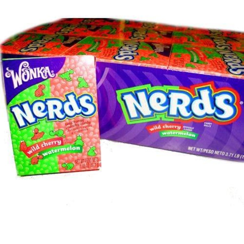Wonka Nerds Watermelon Wild Cherry 36ct