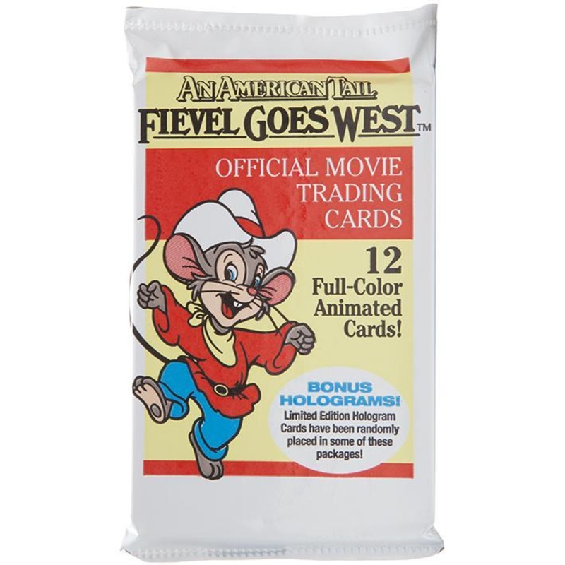 1991 An American Tail Fievel Goes West Trading Cards
