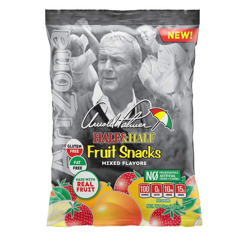 Arizona Half & Half Fruit Snacks Mixed Flavors 5oz X 12 Units