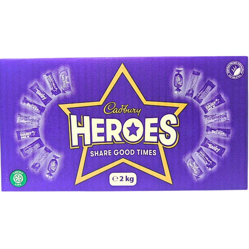 Cadbury Heroes Bulk Box (UK) – 2kg
