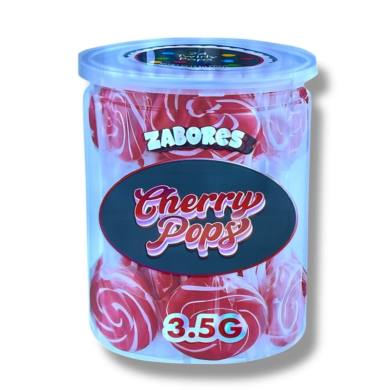Zabores Cherry Pops Mylar Bag 3.5 Grams 25