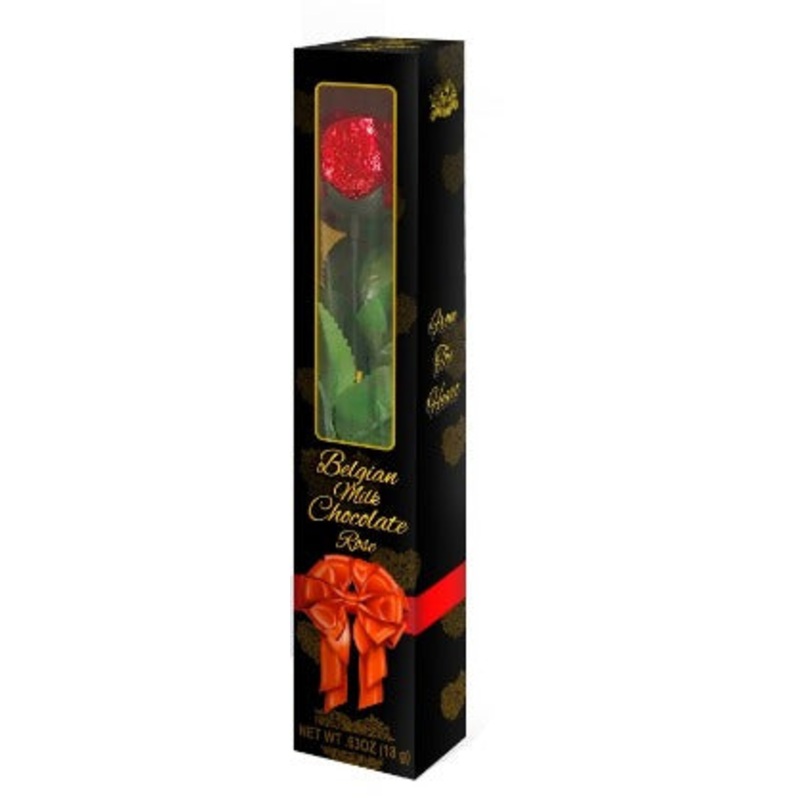 Belgian Milk Chocolate Rose Gift Box
