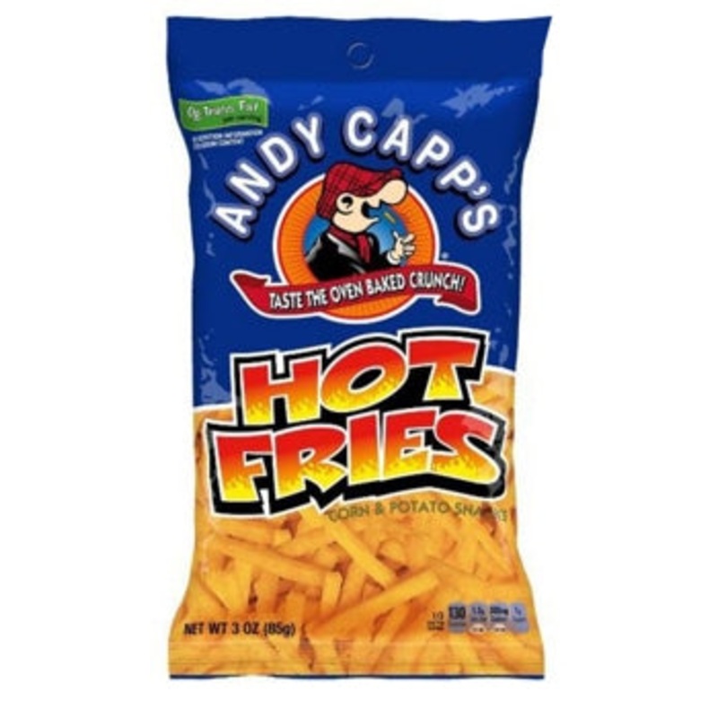 Andy Capp’s Hot Fries- 3.1 oz bag BBQ