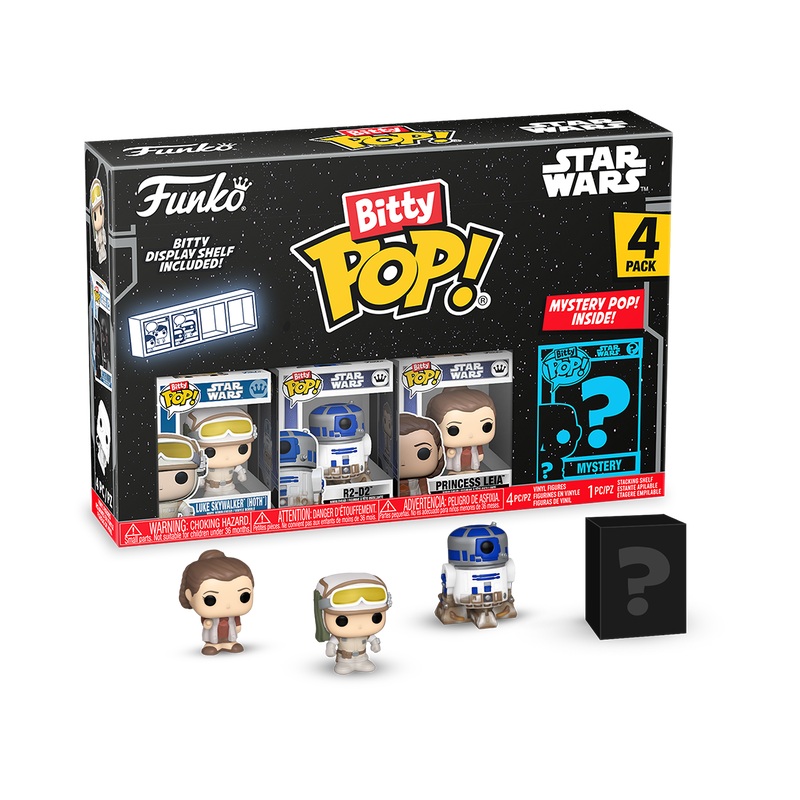 Funko Bitty Pop!: Star Wars – Luke 4pk