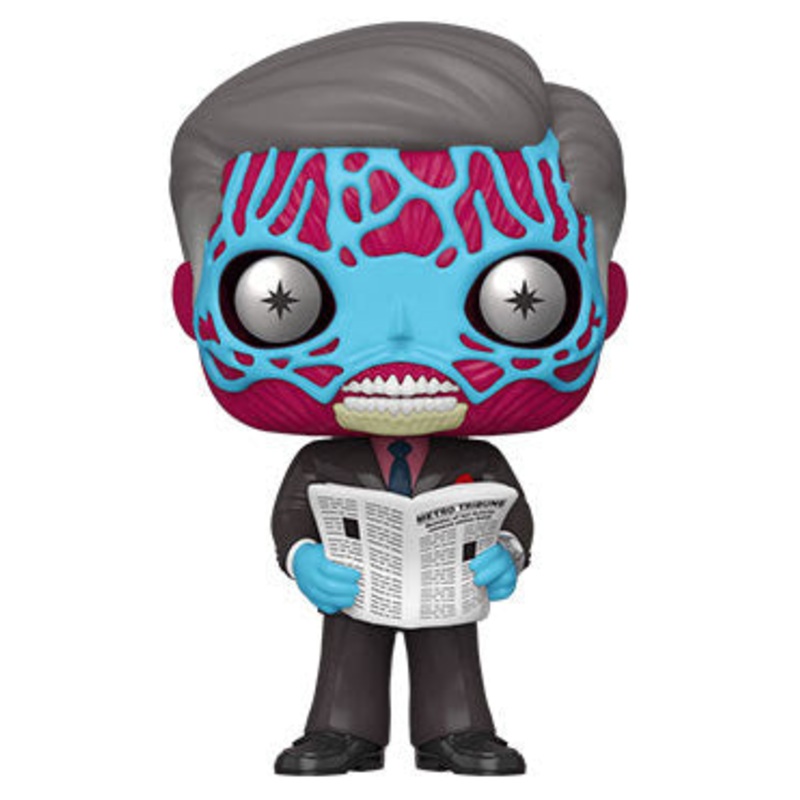 AUTOGRAPHED By Alen Howarth Funko Pop! Movies: They Live – Alien #975 (autgraphCOA.com Cert .# AW14587) Normal