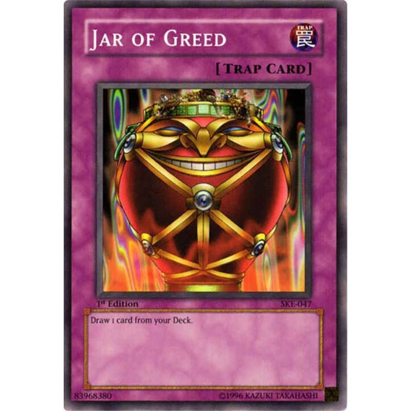 Jar of Greed (1st Edition) – Starter Deck: Kaiba Evolution – SKE-047