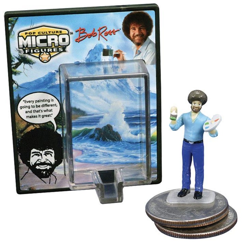 Worlds Smallest Micro Pop Culture Figures  Bob Ross