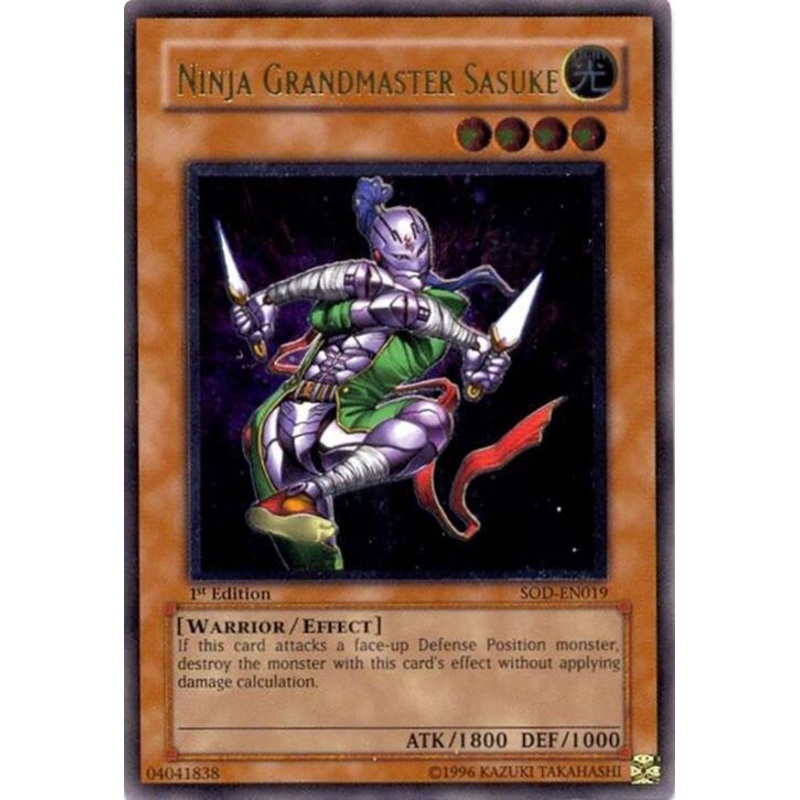 Ninja Grandmaster Sasuke (Unlimted Edition) (UTR) – Soul of the Duelist – SOD-EN019