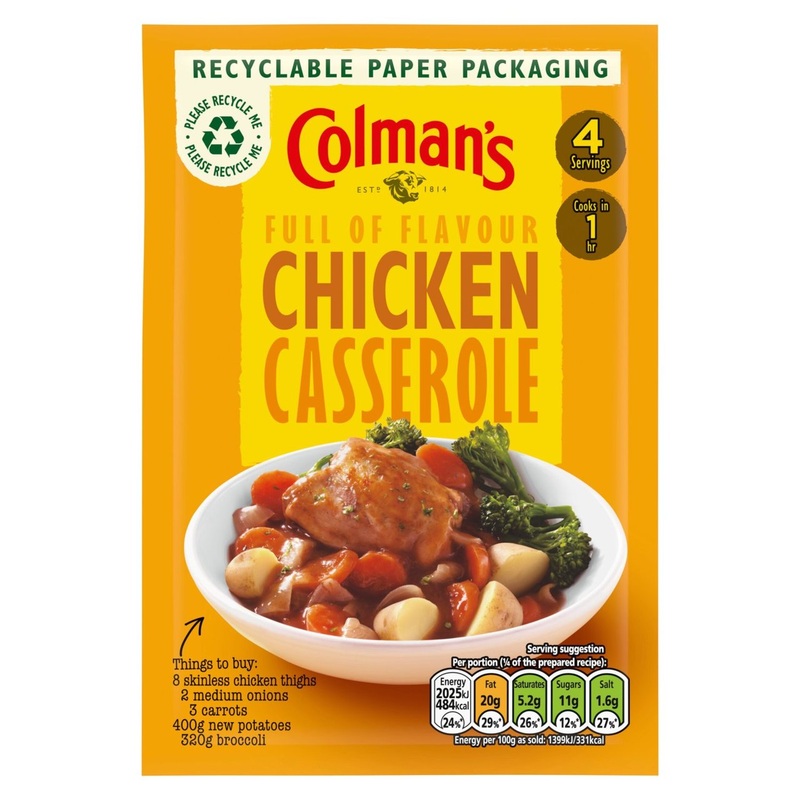 Colman’s Chicken Casserole Recipe Mix 40g