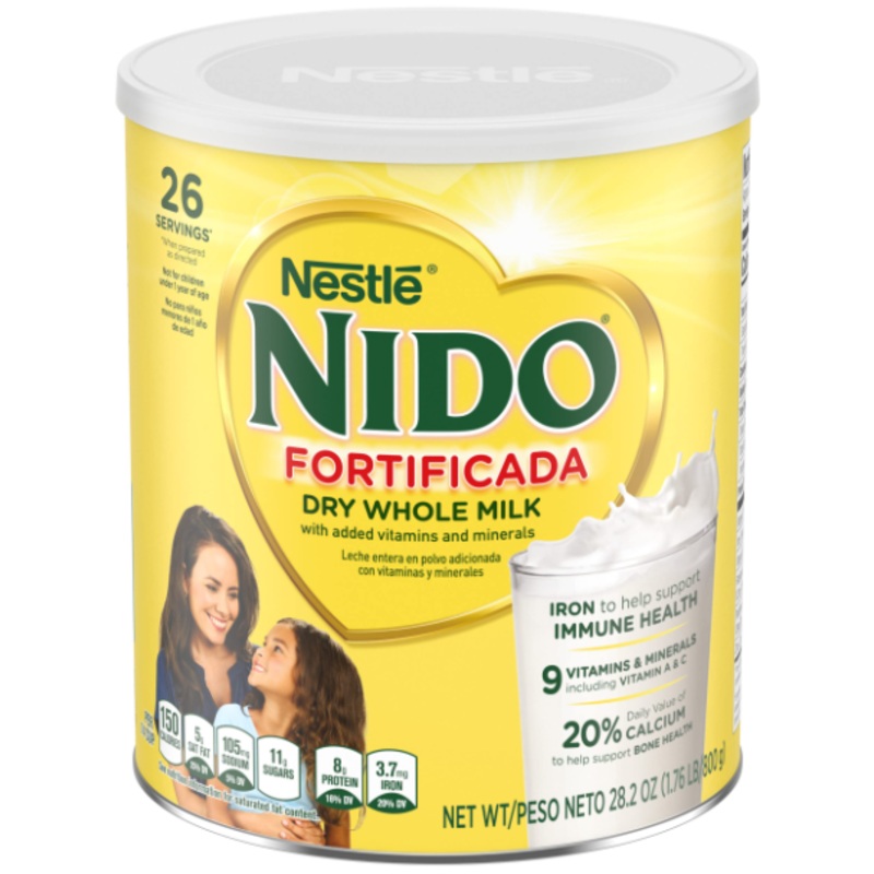 Nido Dry Whole Milk (Mexico) 800g (1.76lb)