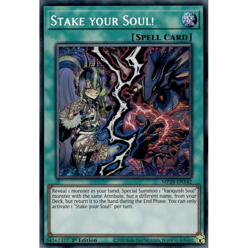 Stake your Soul! – (1st Edition) (PSR) 25th Anniversary Tin: Dueling Mirrors – MP24-EN142