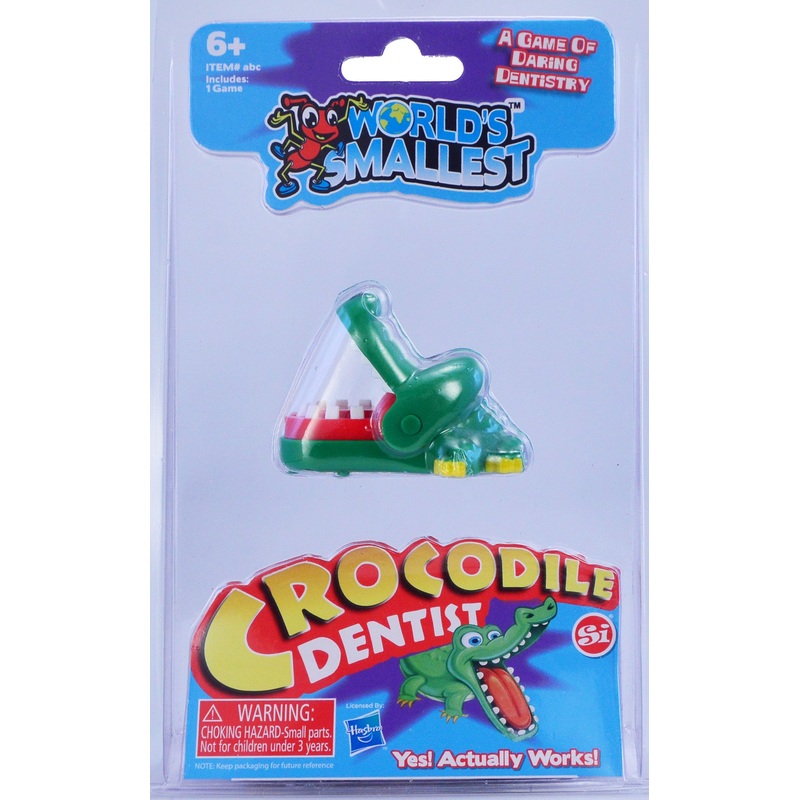 Worlds Smallest Crocodile Dentist Game