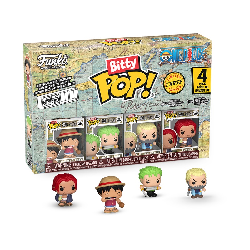 Bitty POP: One Piece – Luffy 4pk