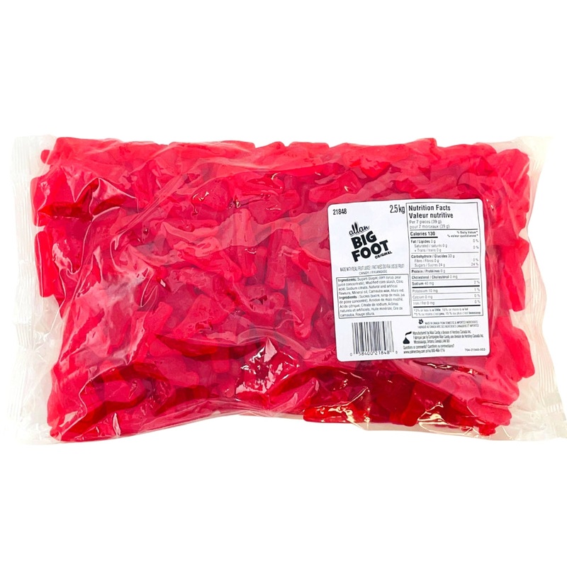 Allan Big Foot Original Bulk Candy