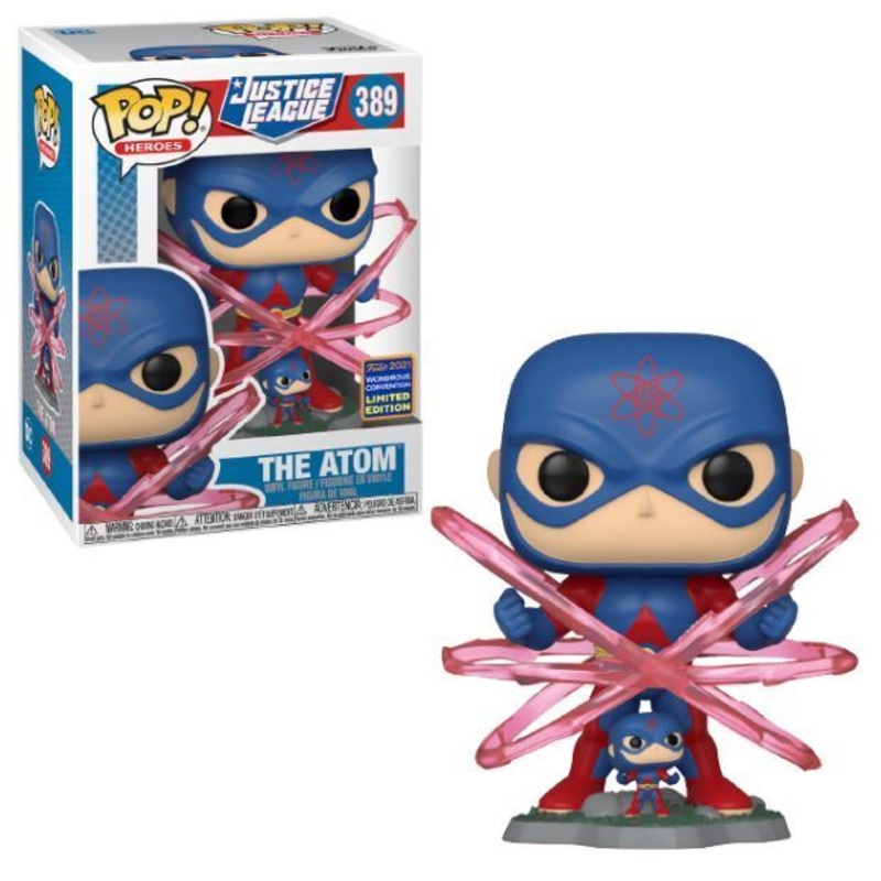 (DAMAGED BOX) Funko Pop! Heroes: Justice League – The Atom #389 Wondrous