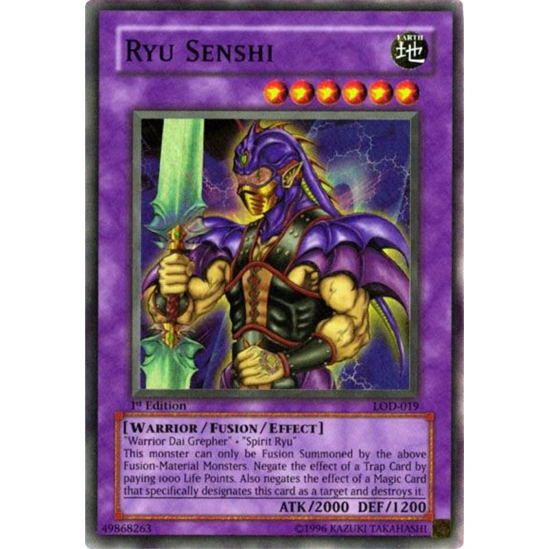 Ryu Senshi – (Unlimited) (Super Rare) Legacy of Darkness – LOD-019