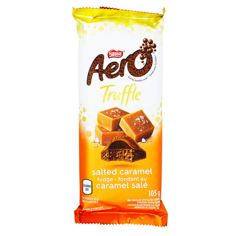 Aero Truffle Salted Caramel Fudge Bar – 105g