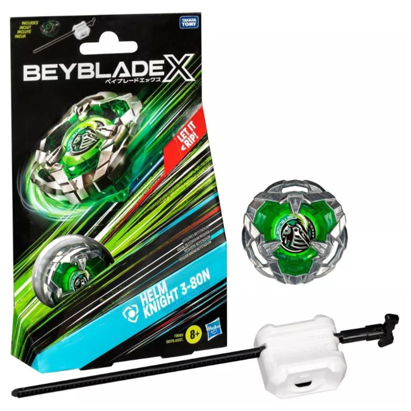 Beyblade X Starter Helm Knight 3-80N Defense Type