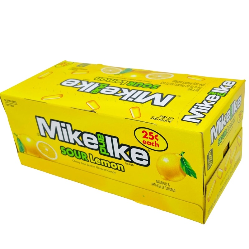 Mike and Ike Sour Lemon – 24ct