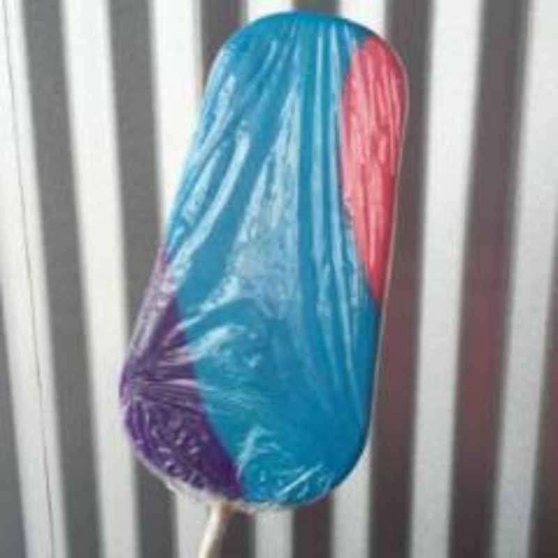 PADDLE/PALETA POPBLUE RASPBERRY