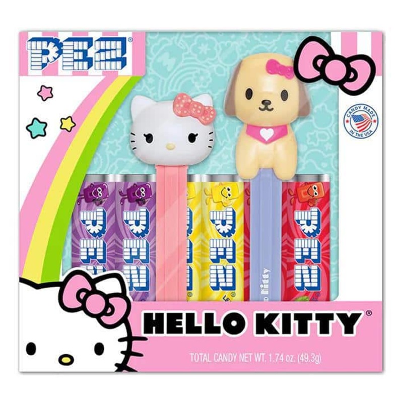 Pez  Hello Kitty Twin Gift Set (Hello Kitty & Puppy)