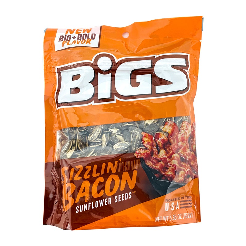 BIGS – Stubb’s Sizzlin’ Bacon Sunflower Seeds 5.35oz