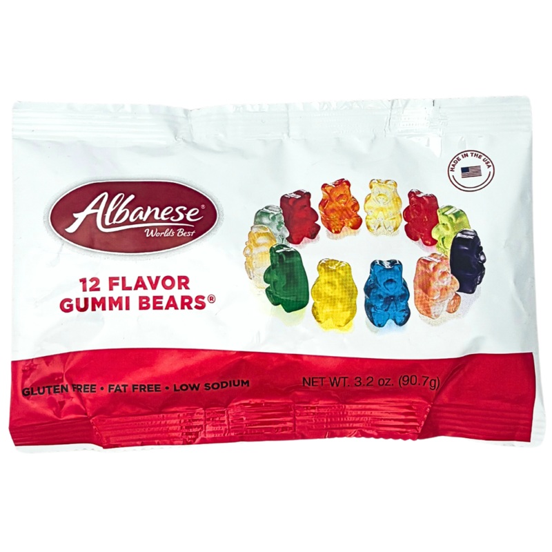 Albanese 12 Flavour Bears – 3.2oz