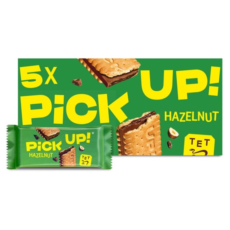 Bahlsen PiCK UP! Chocolate Hazelnut Biscuit Bars 5 per pack
