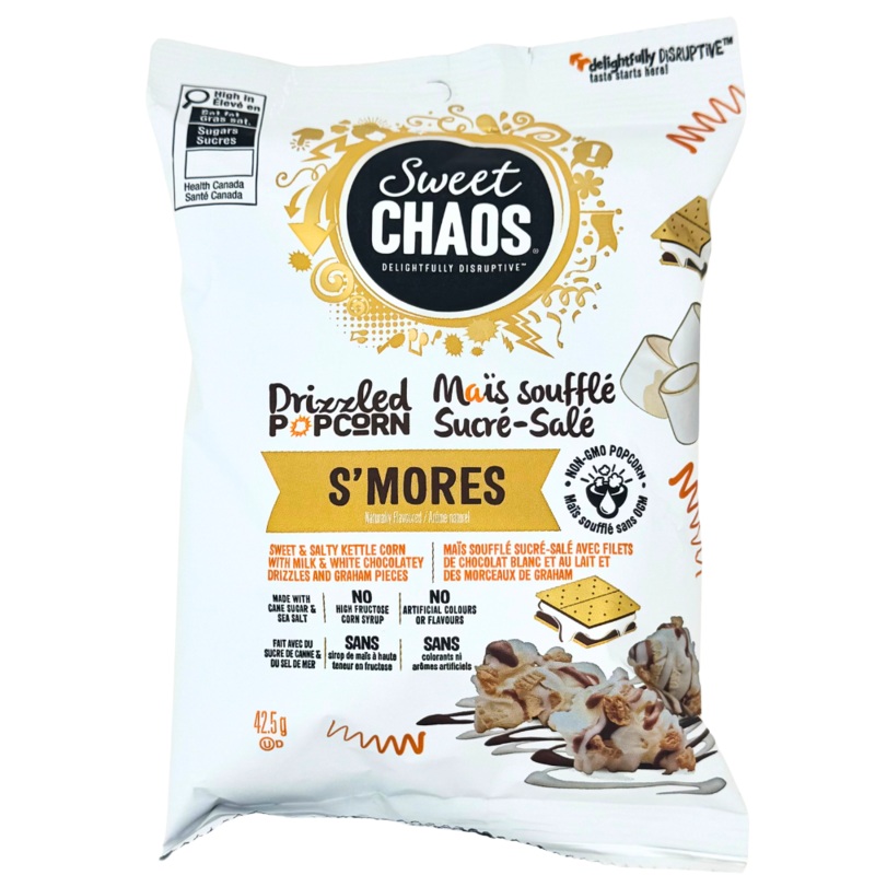 Sweet Chaos Drizzled Popcorn S’mores – 42.5g