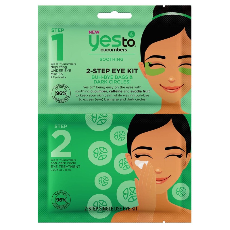 Yes To Cucumbers 2-Step Eye Kit 8ml